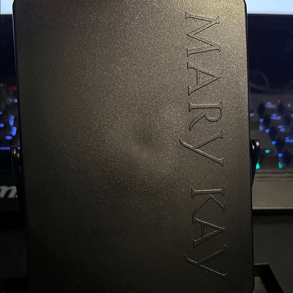 1 Mary Kay Black Folding Makeup Mirror with tray - Picture 3 of 6